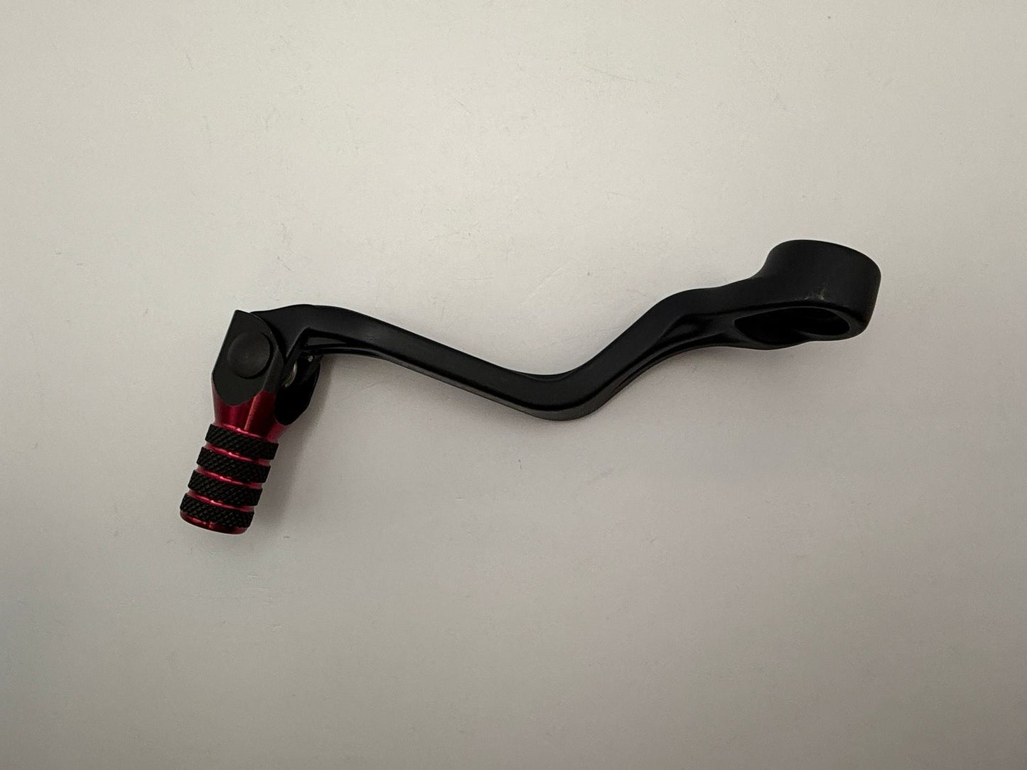 Gear Lever Alloy Black with Red Tip KTM 65 SX 09-20, Husqvarna TC65 17-20