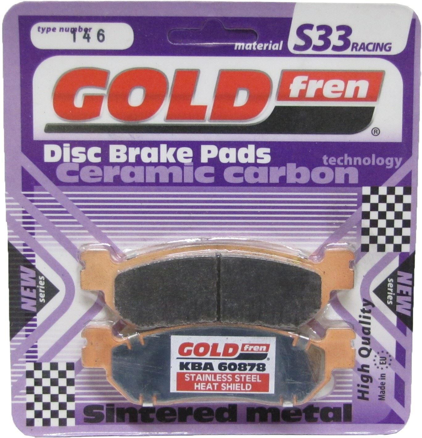 Goldfren Brake Pads S33-146, FA275, SBS728