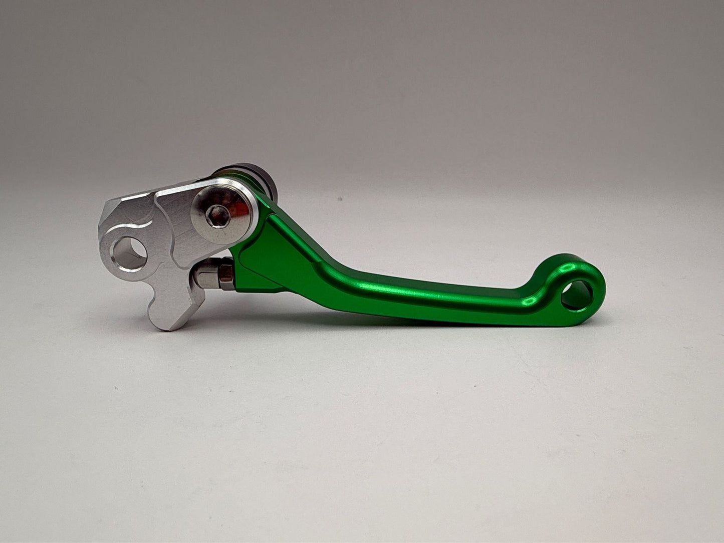 Snapback Front Brake Green Lever fits Kawasaki KX65 00-19, KX85 01-19, KX100 01-19, KX125 00-08, KX250 00-08, KX250F 04-12, KX450F 06-12, KLX450R 08-15, Suzuki RM85 05-17, RM125 04-08, RM250 04-08, RMZ250 04-18, Yamaha YZ65 18, YZ80, YZ85 01-19