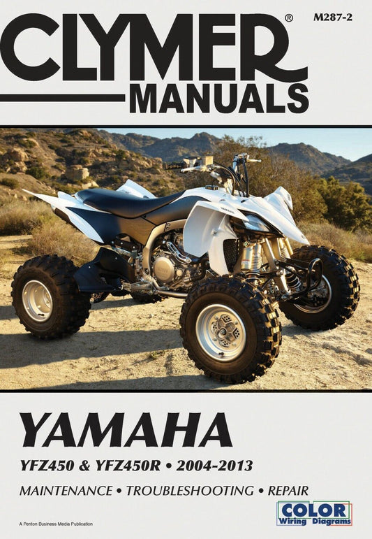 Clymer Manual For Yamaha YFZ450 04-13