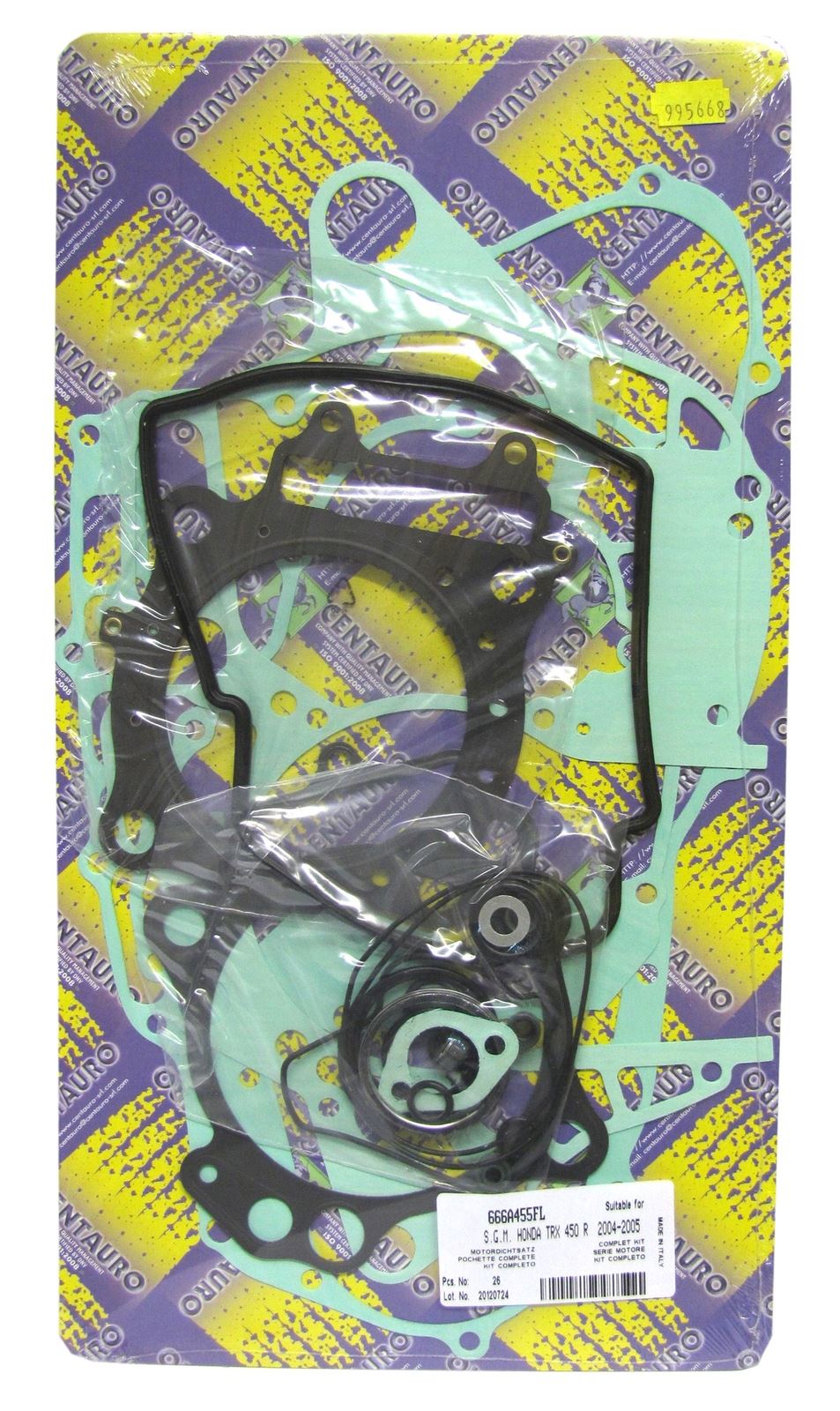 Centauro Full Gasket Set Honda TRX450R4-R5 2004-2005