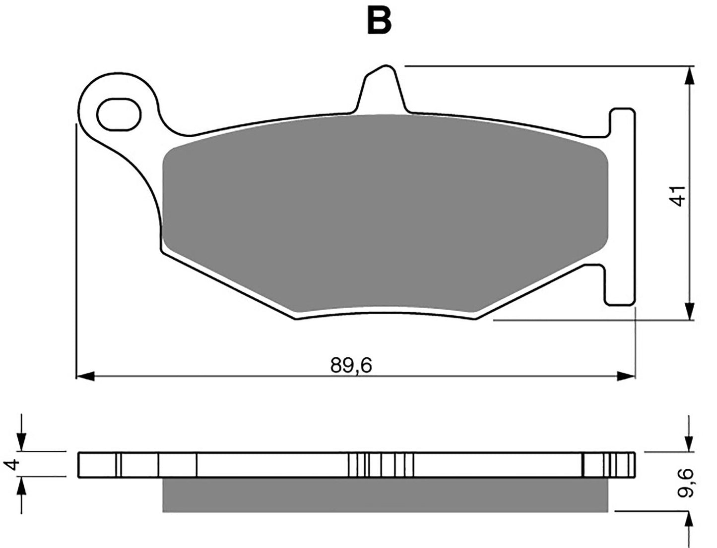 Goldfren Brake Pads AD241, FA419, SD359, SBS833, DP963
