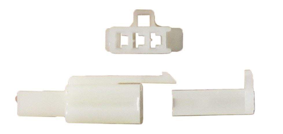 Plastic Connector 3 Pole Spade Male & Female Block (5 Pairs) (5 Pairs)