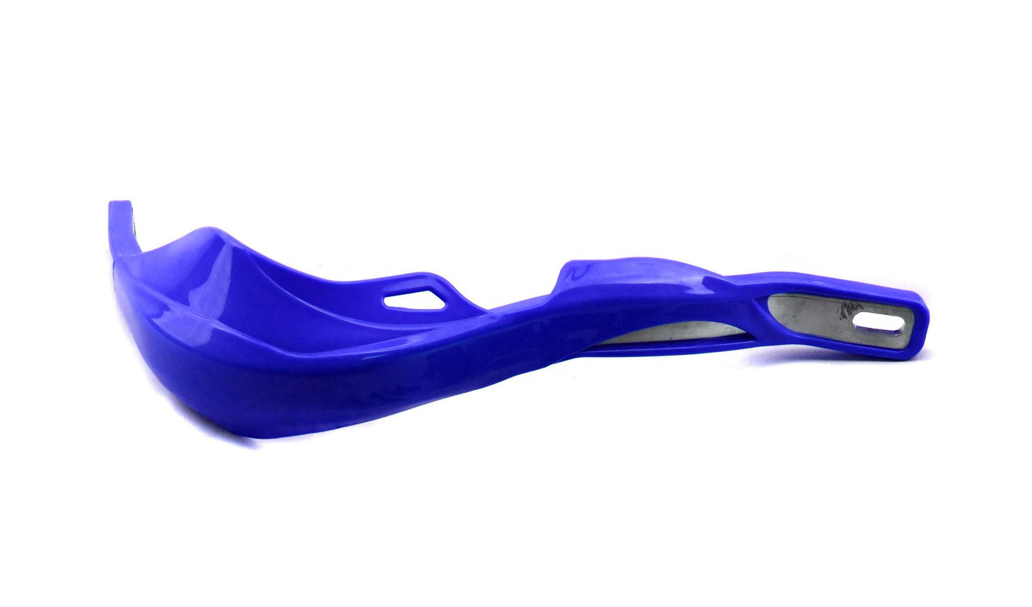 Handguards Wrap Around Blue With Alloy Reinforcement Bar & Full Fitting Kit