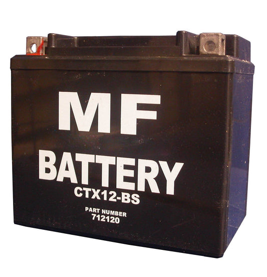 Battery CTX12-BS With Acid Pack 12v 10AH CCA:170A L:150mm H:130mm W:87mm