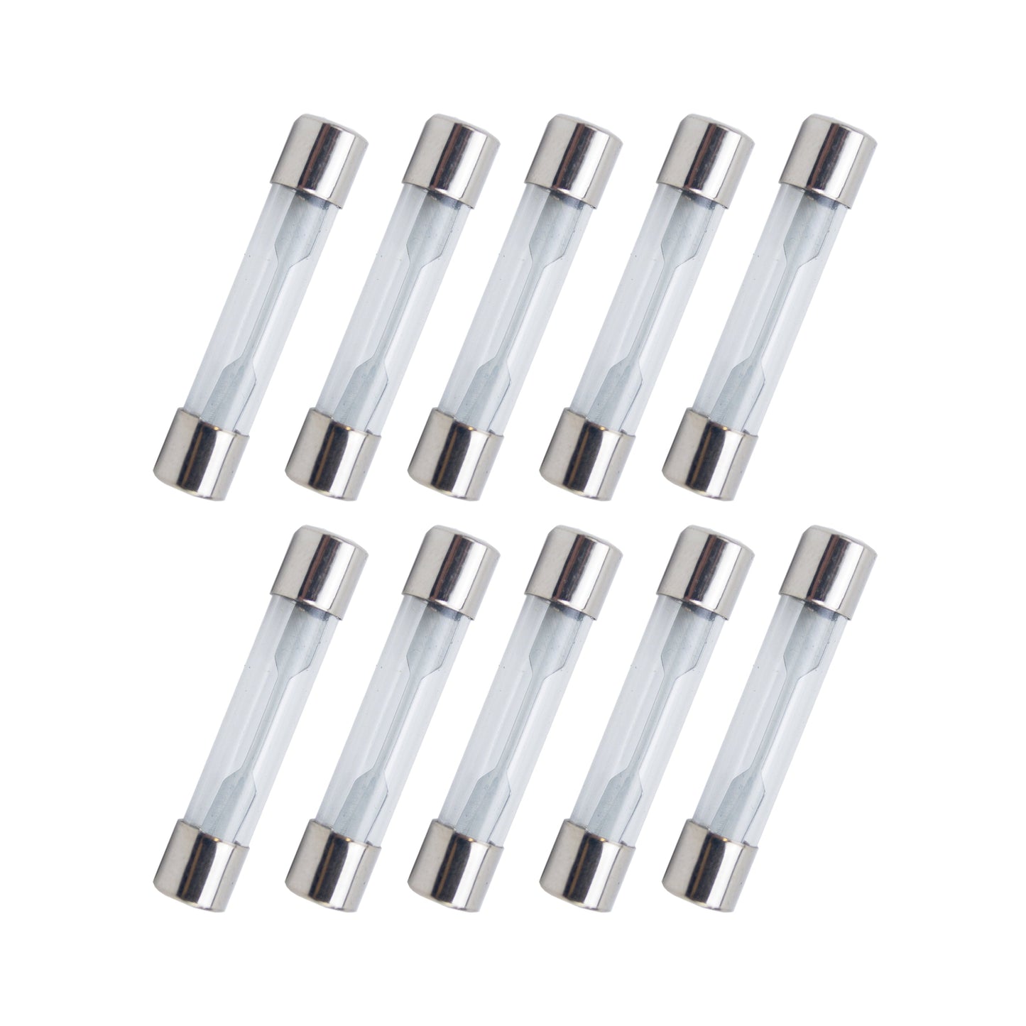 20AMP GLASS FUSE 30mm LONG, X10