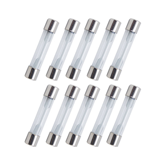 20AMP GLASS FUSE 30mm LONG, X10