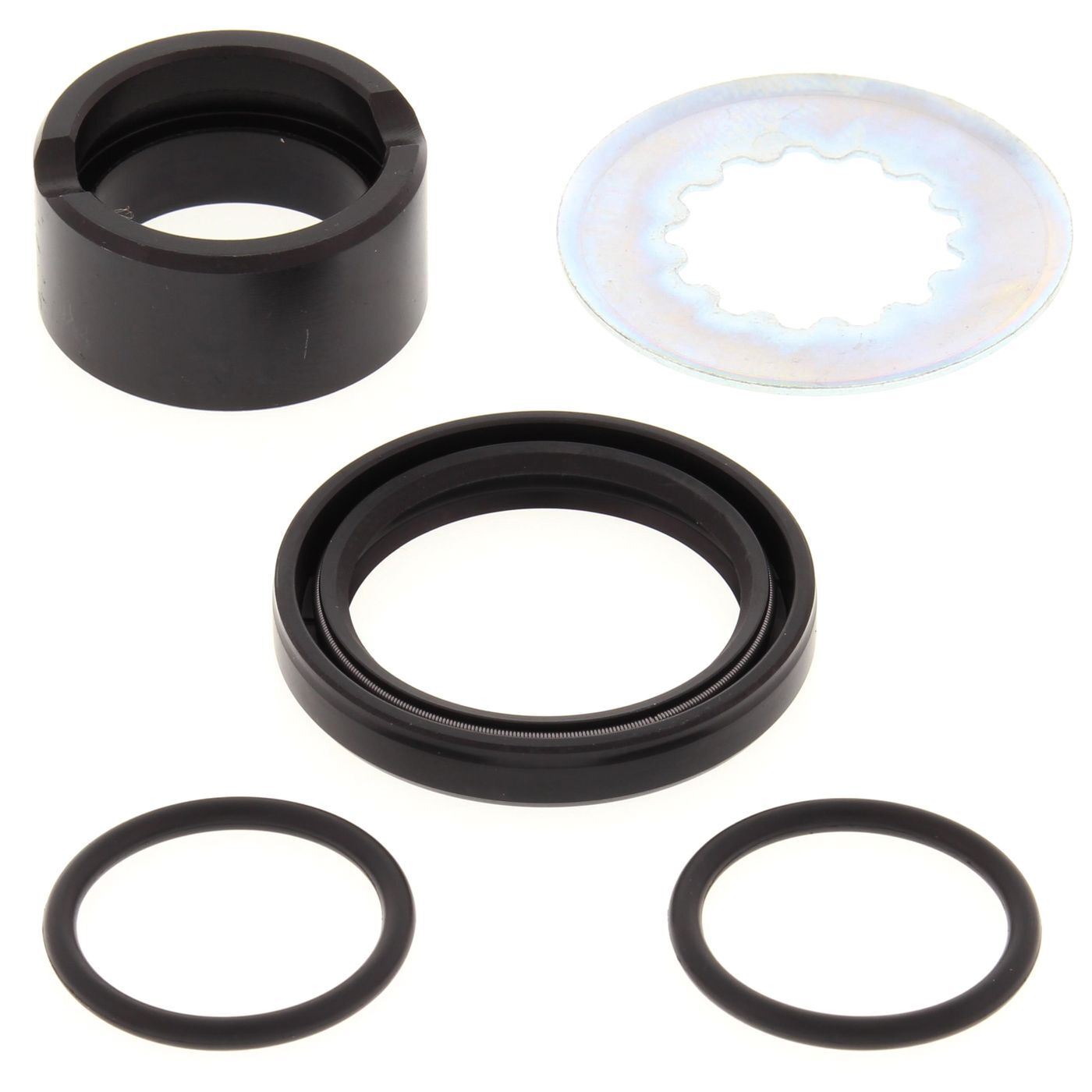 Counter Shaft Seal Kit Kawasaki KLX400R 2003, KLX400R (Pumper Carb) 2004, KLX400SR 03-04, Suzuki DR-Z400E 00-03, DR-Z400E (Cali Model With CV Carb) 04-07, DR-Z400E (Pumper Carb) 04-07, DR-Z400K 00-03, DR-Z400S 00-22, DR-Z400SM 05-22
