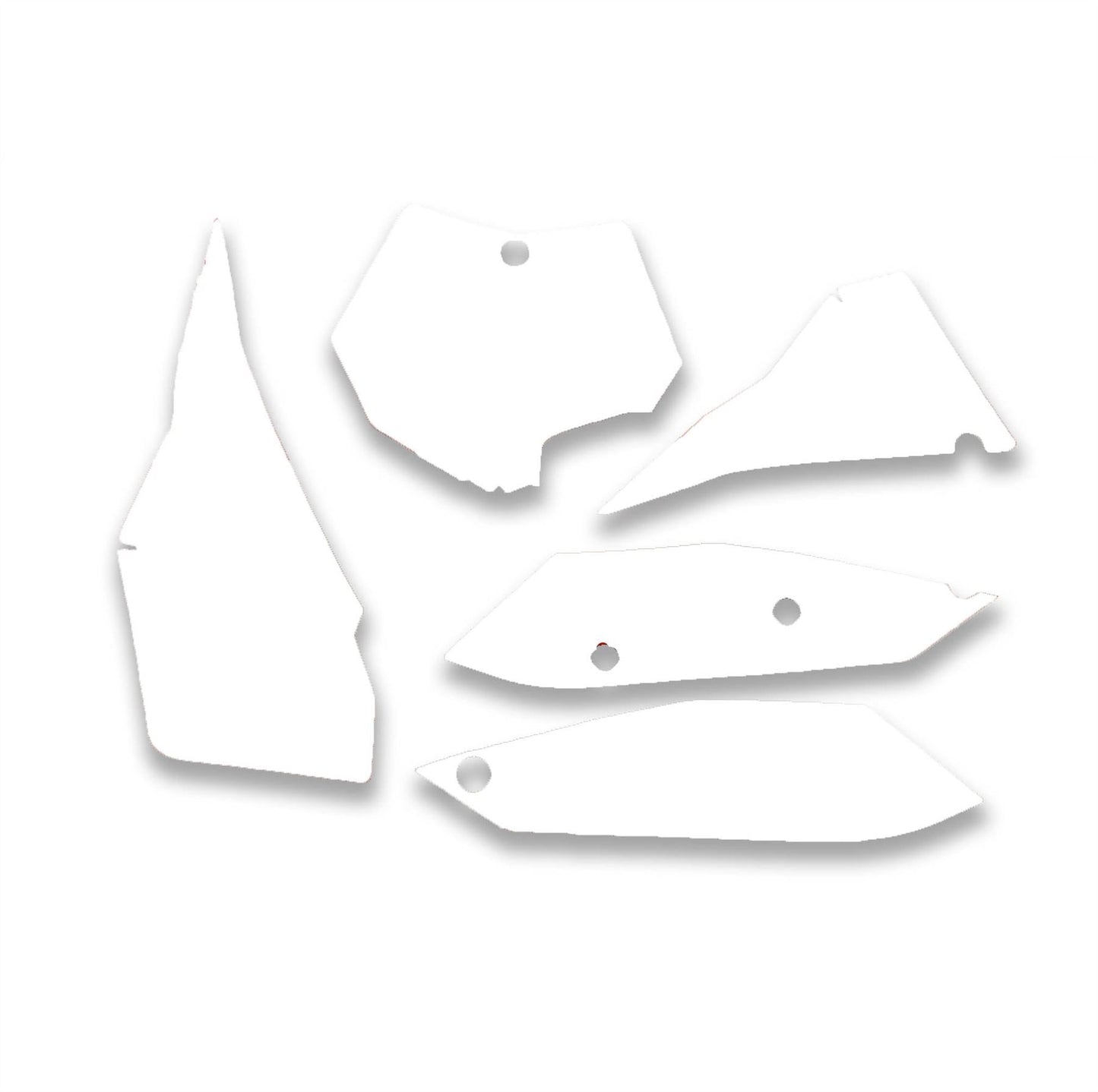 WHITE BACKGROUNDS YZ125/250 1992