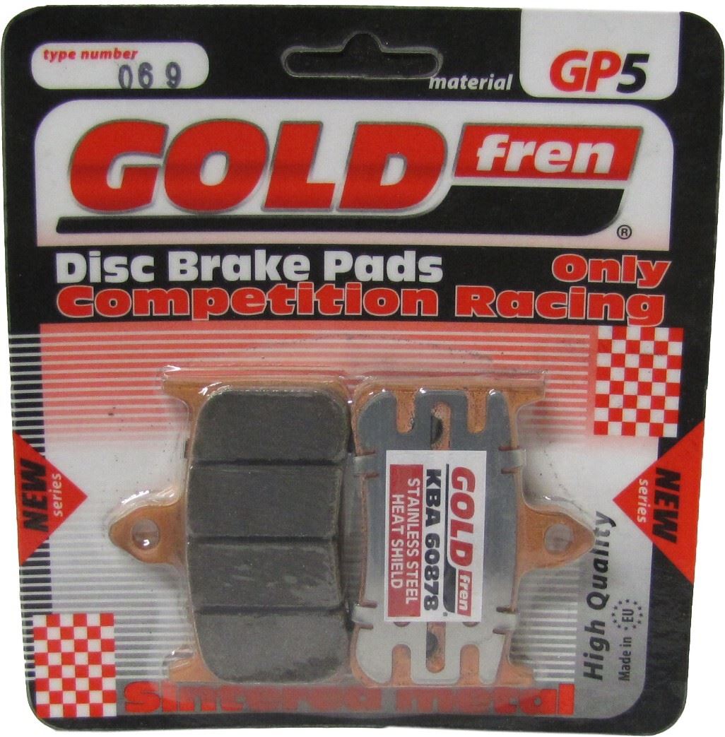 Goldfren Brake Pads GP5-069, VD154, FA187, FA144, FDB858