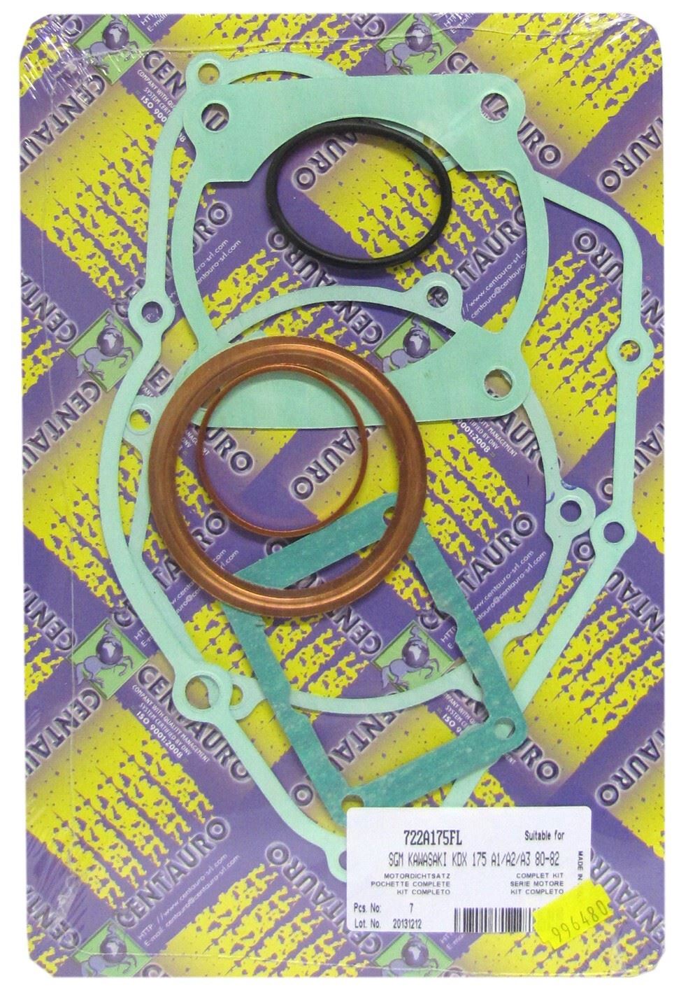Centauro Full Gasket Set Kawasaki KDX175A1-3,B1 1979-1982