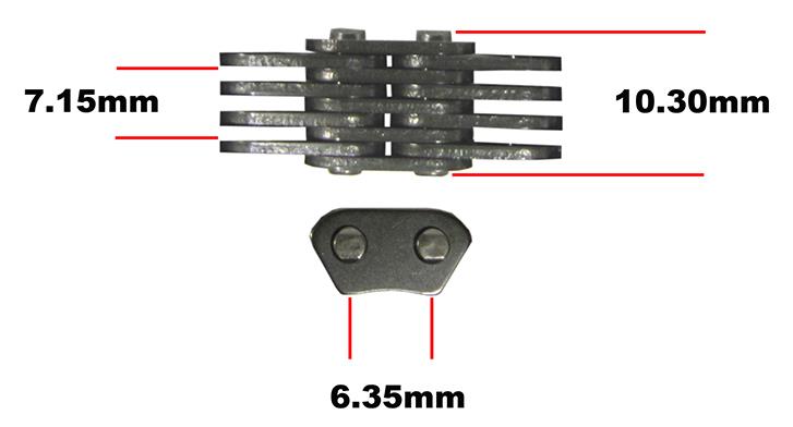 Link Rivet Cam Chain SC0412H ID (LINK 82RH2015)