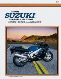 Clymer Manual For Suzuki GSX-R600 97-00