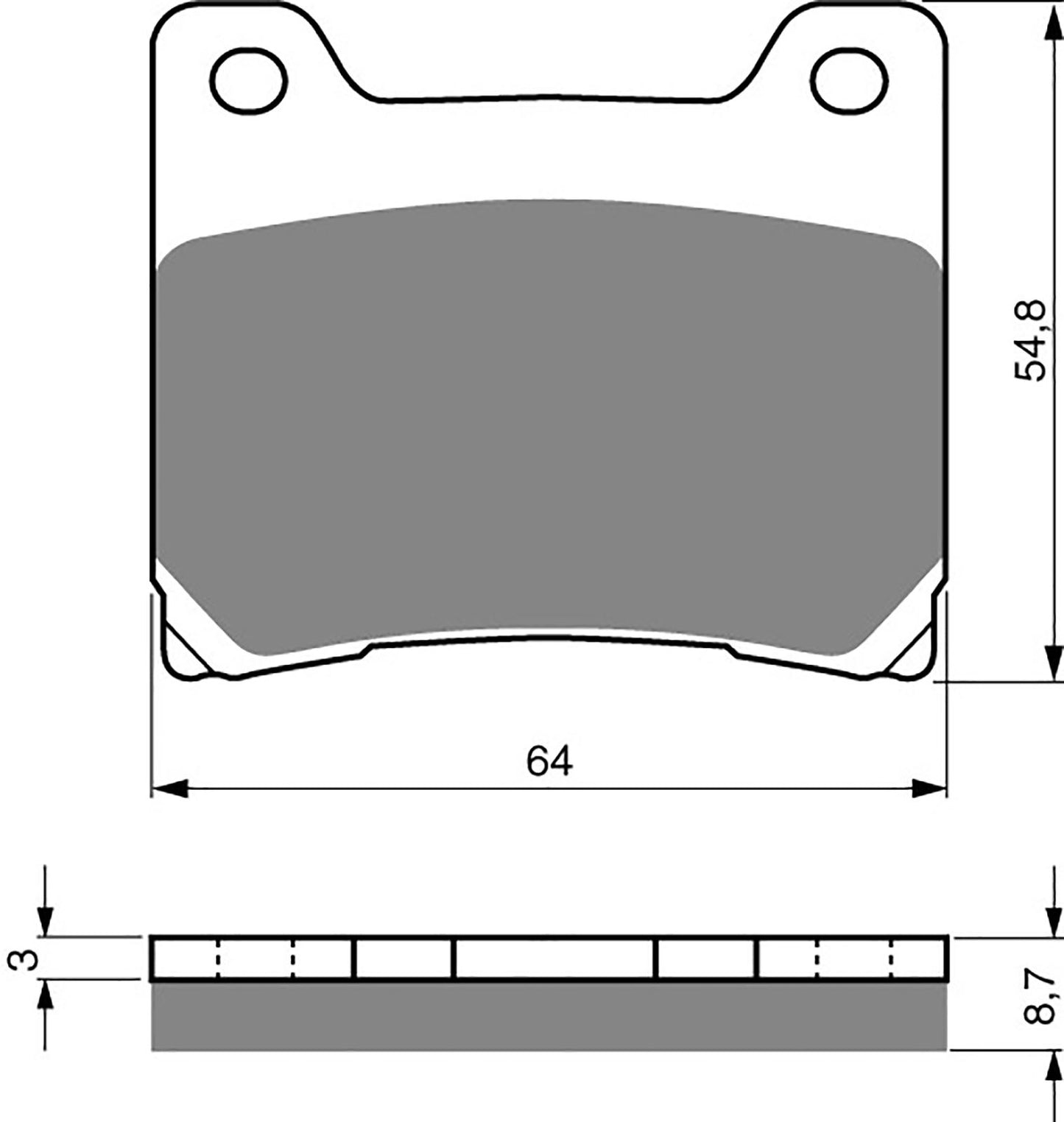 Goldfren Brake Pads AD015, VD326, FA88, FDB337/R, SBS555