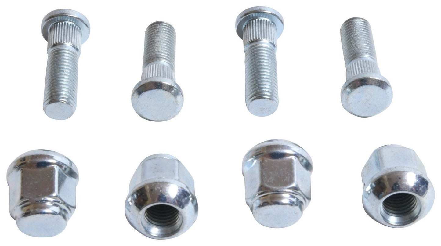 Wheel Stud and Nut Kit Front Honda Big Red MUV 700 09-13, Pioneer 1000 16-21, Pioneer 1000 Deluxe 20-21, Pioneer 1000 Limited 17-19, Pioneer 1000-5 16-21, Pioneer 1000-5 Deluxe 16-21, Pioneer 1000-5 Limited 17-21, Pioneer 500 15-21, Pioneer 520 2