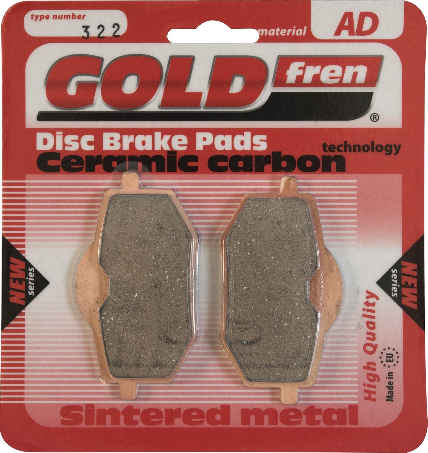 Goldfren Brake Pads AD322, FA136