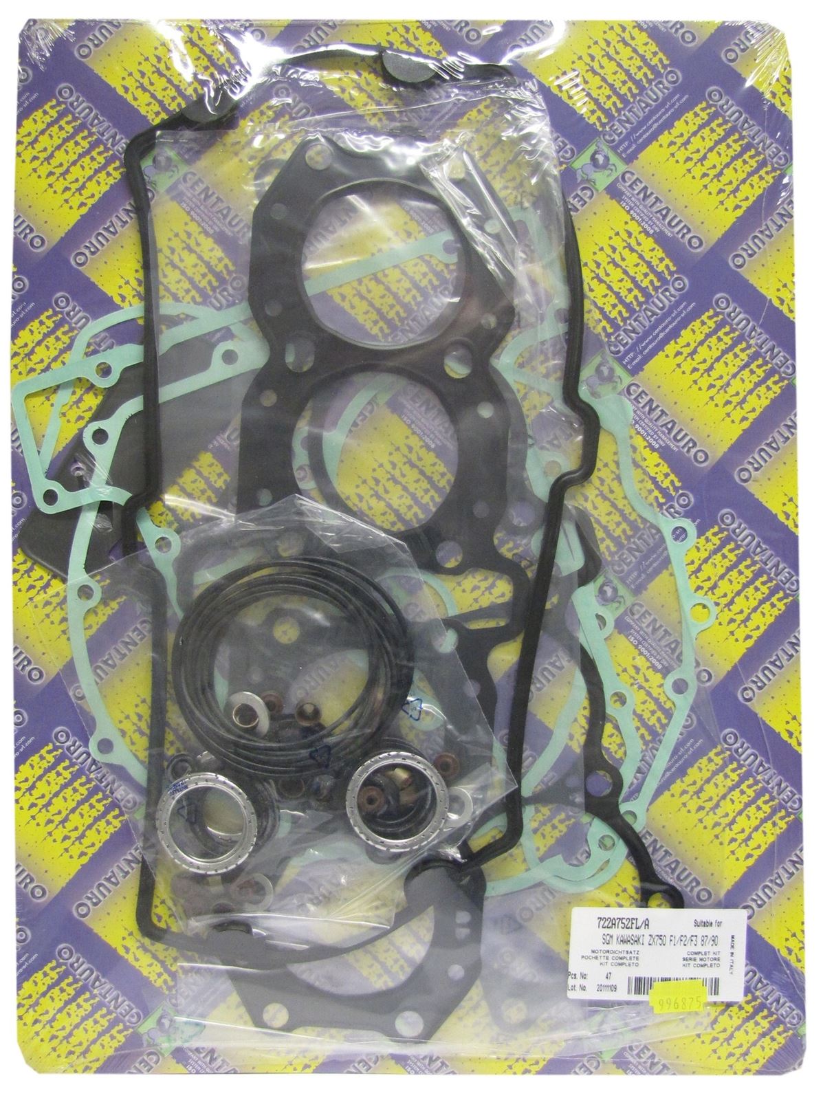 Centauro Full Gasket Set Kawasaki GPX750F1-3 1987-1989