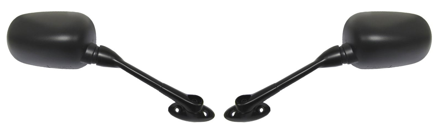 Mirrors Fairing Black Left & Right Honda CB1300 Long Stem