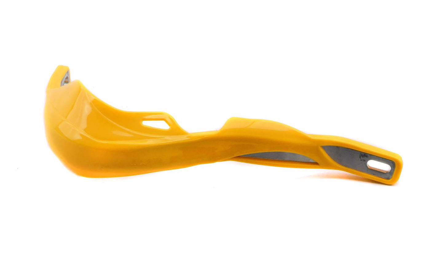 Handguards Wrap Around Yellow With Alloy Reinforcement Bar & Full Fitting Kit