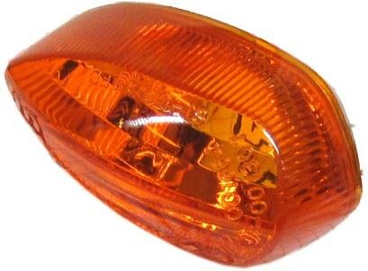 Indicator Lens Yamaha YZF R1 09-10 Front Left & Rear Right (Amber)