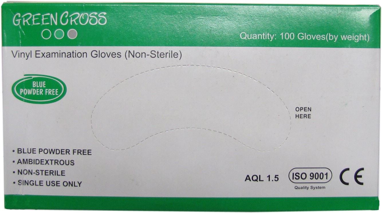 Disposable Vinyl Gloves Large (Per 100)