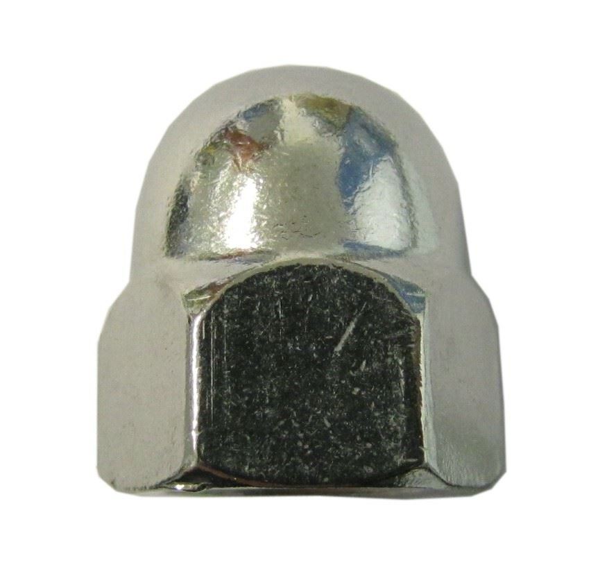 Nuts Dome Stainless Steel 6mm Thread uses 10mm Spanner (Per 20)