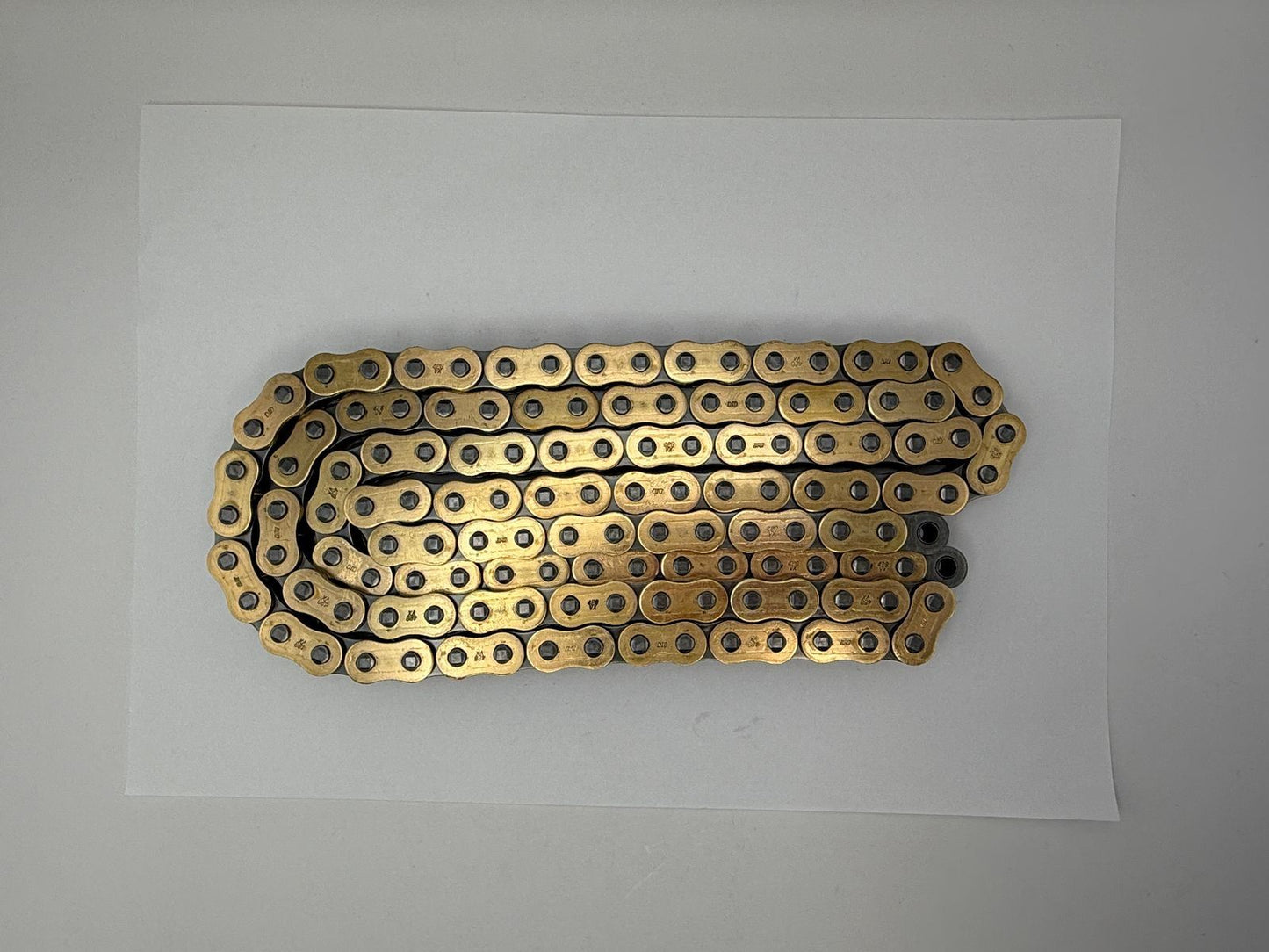 DID Chain Heavy Duty X-Ring Gold (G&B) VX 428-130L (33.0KN) (FJ Press Split Link)