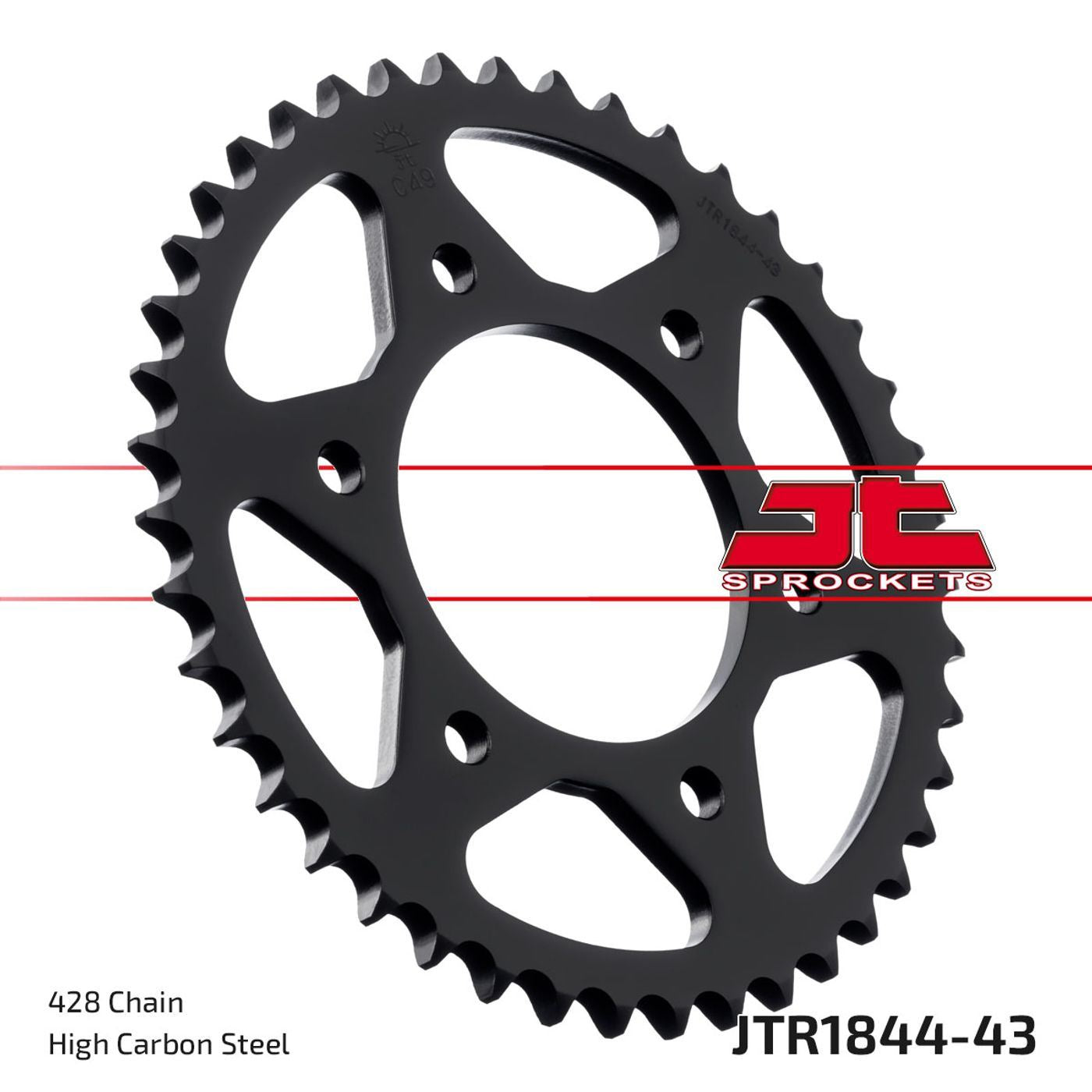 JTR1844.43 REAR SPROCKET 43 TOOTH PITCH 4