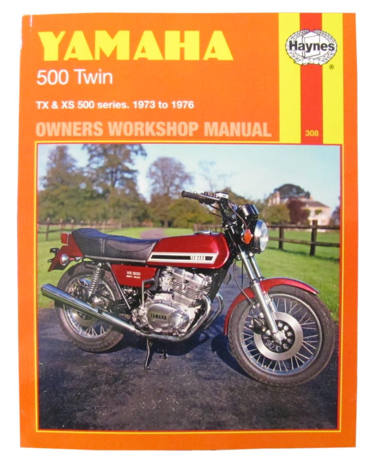 Haynes Manual Yamaha 500 Twins 73-76