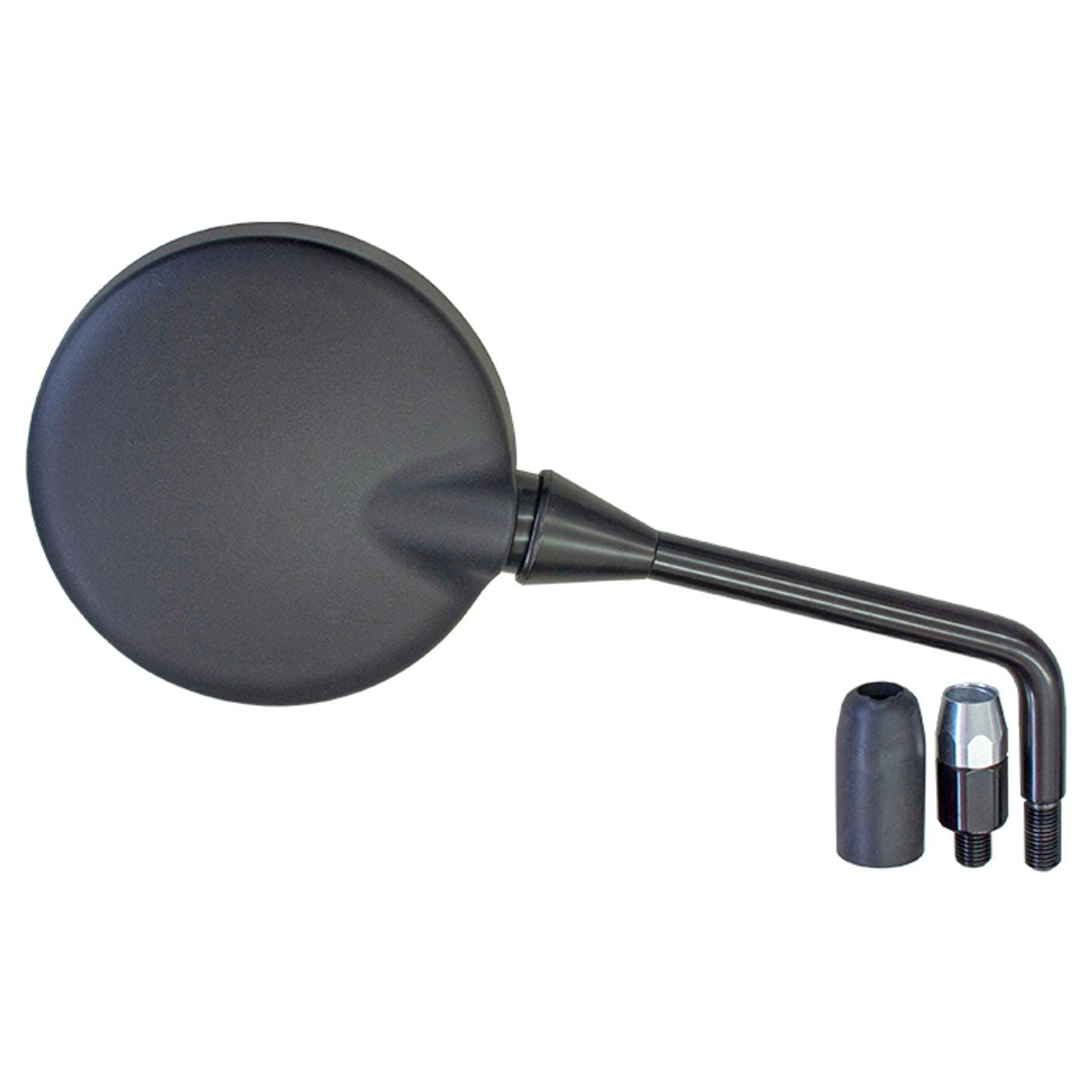 Mirror Right 10mm Black Kawasaki Z900 Café (ZR900E) 2018, Z900RS Café (ZR900E) 18-19 (E-Marked) OE Refs: 56001-0385, 56001-0406