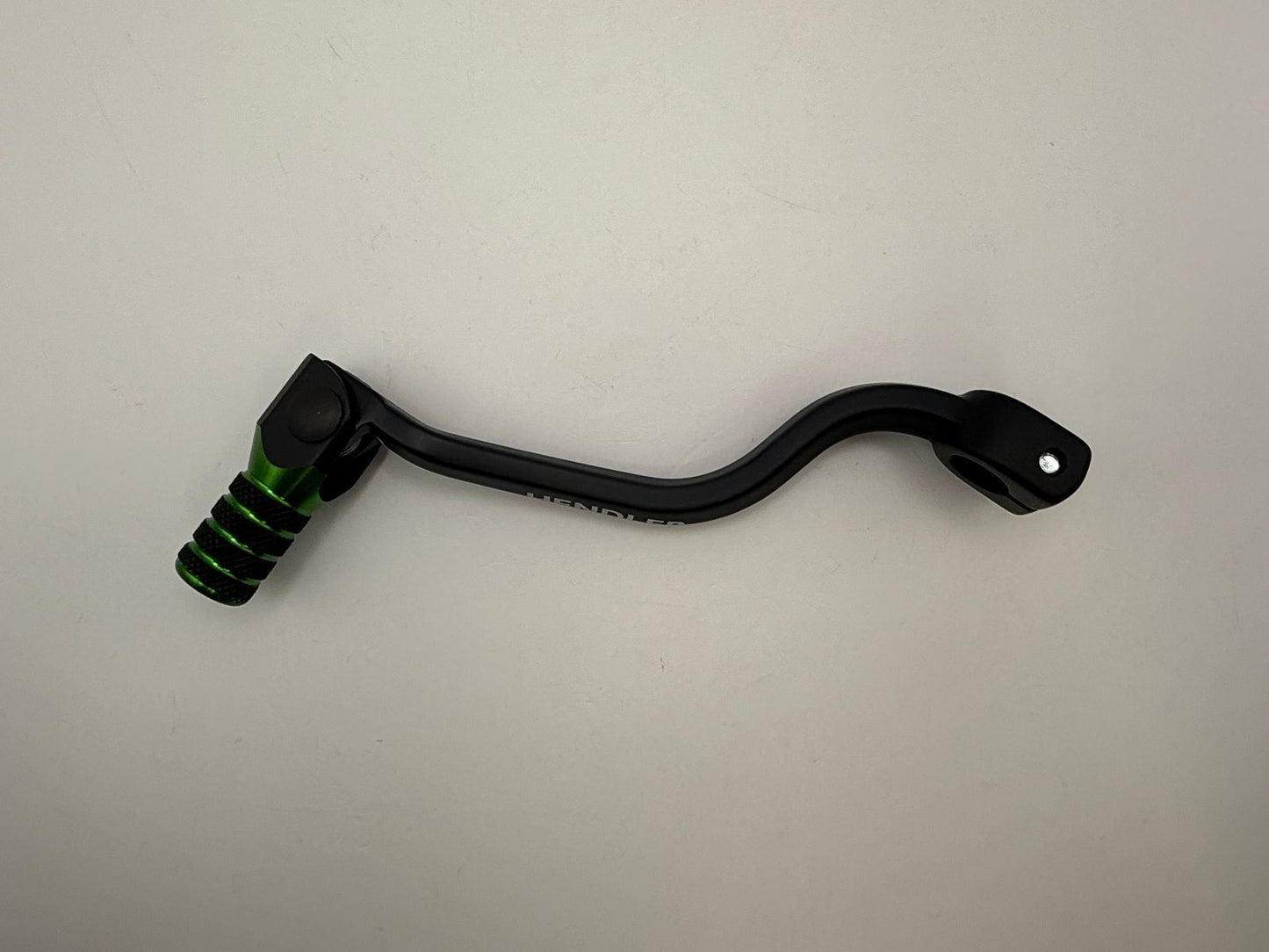 Gear Lever Alloy Black with Green Tip Kawasaki KX65 00-20