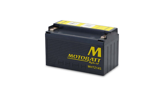 Motobatt Hybrid Battery MHTZ14S Lithium, Lead Acid Hybrid 12v CA:270A L:149 x H:95 x W:84