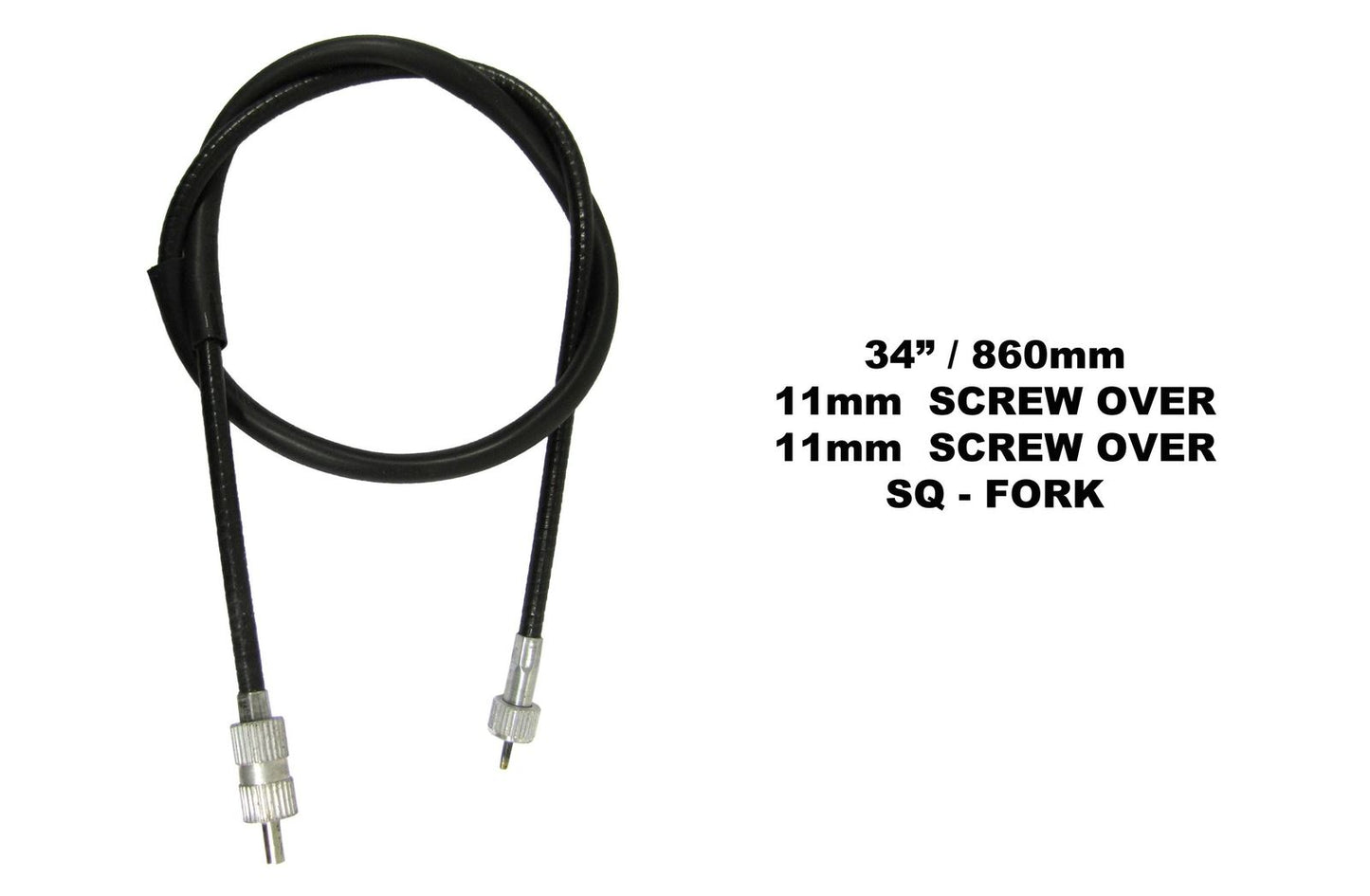 Speedo Cable Kawasaki GPZ600, AR125, Boation BT49