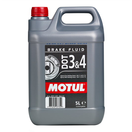 Motul DOT 3 & 4 Brake Fluid 5 Litres