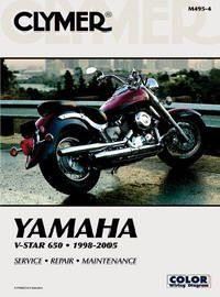 Clymer Manual For Yamaha V-Star 650 98-11