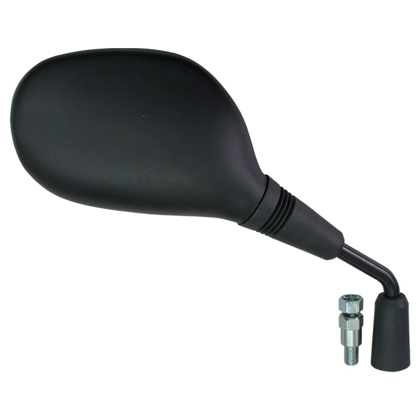 Mirror Right 10mm Black Suzuki UH125 Burgman 14-20, UH200 Burgman 14-19, 22 (E-Marked) OE Refs: 56500-12J00, 56500-12J30, 56500-12J31