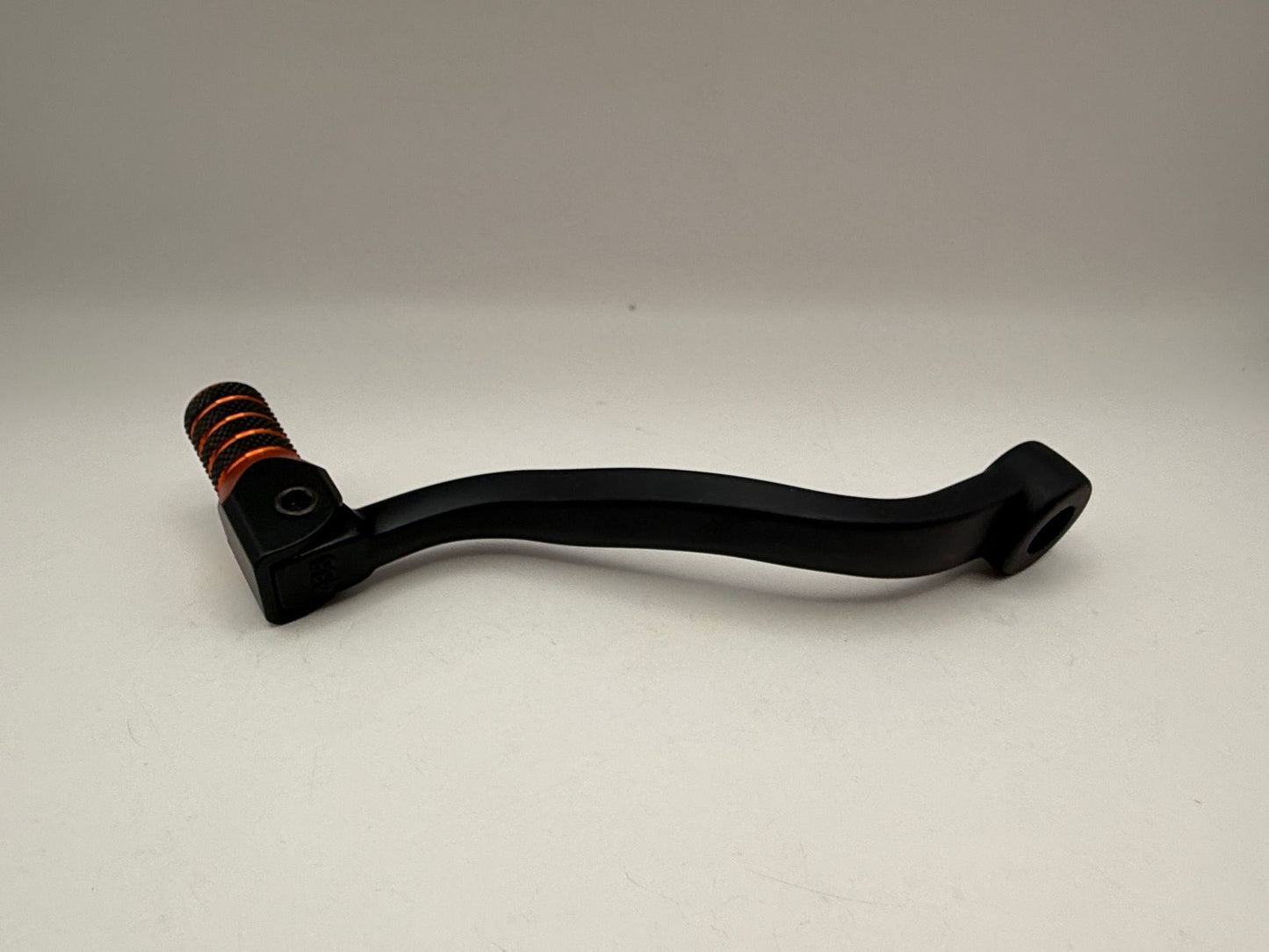 Gear Lever Alloy Black with Orange Tip KTM 250 XC 17-19, 250 EXC 17-20, 250 EXC TPI 18-20, 300 EXC TPI 18-20, 250 SX 17-20, Husqvarna TC250 17-20, TE250 17-20