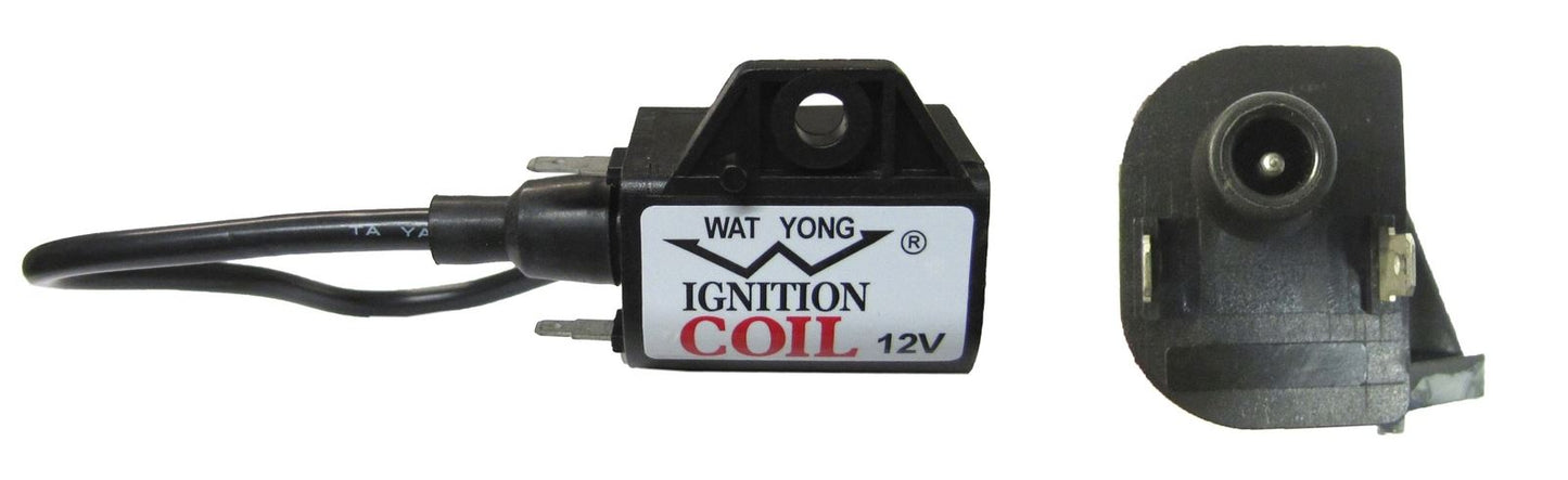 Ignition Coil 12v CDI Single Lead 2 Spade Single Mount With Built in CDI
