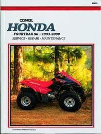 Clymer Manual For Honda FourTrax 90 ATV 93-00