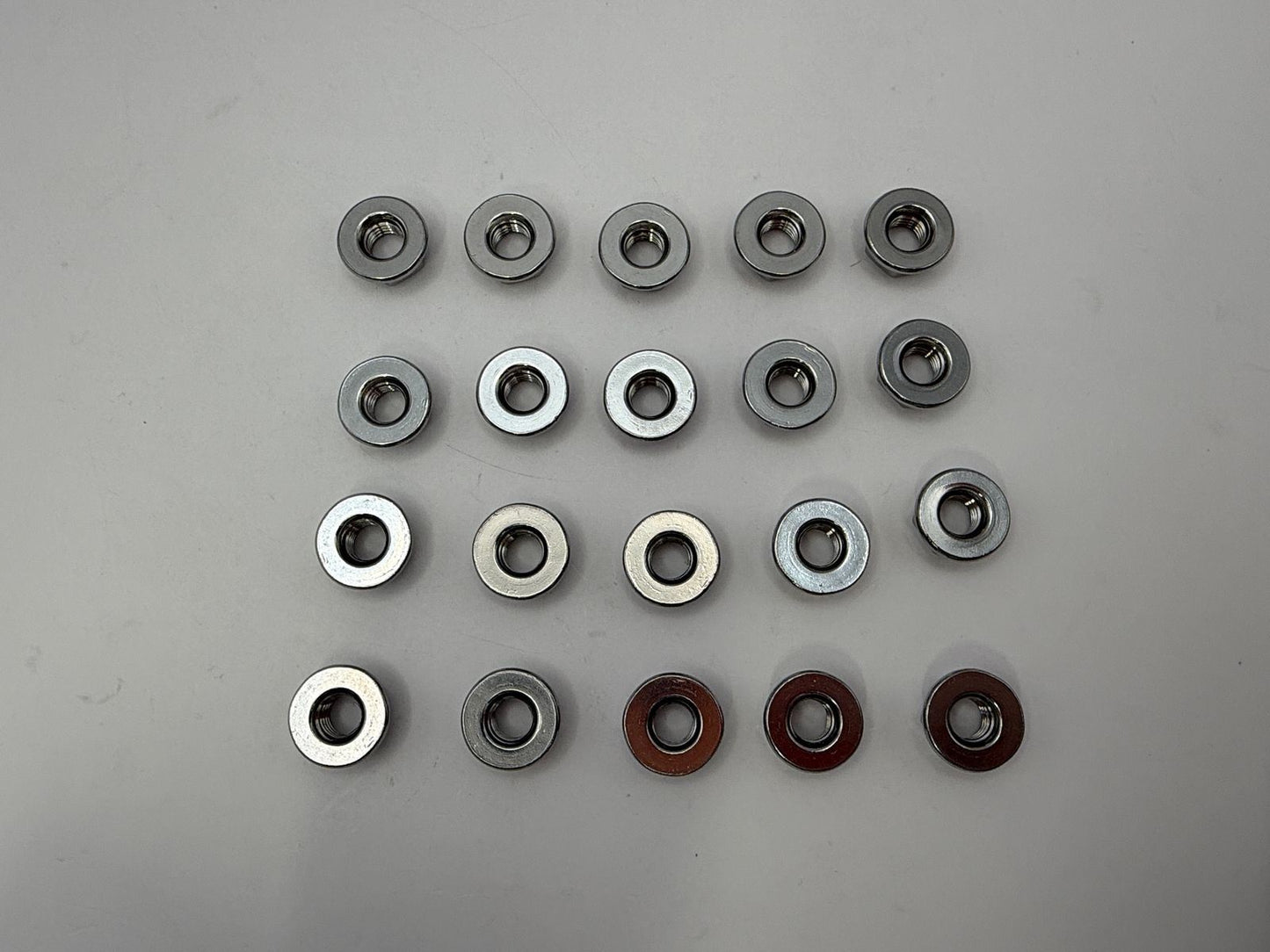 Nuts Flange Stainless Steel (Smooth Base) M8 x 1.25mm Pitch
