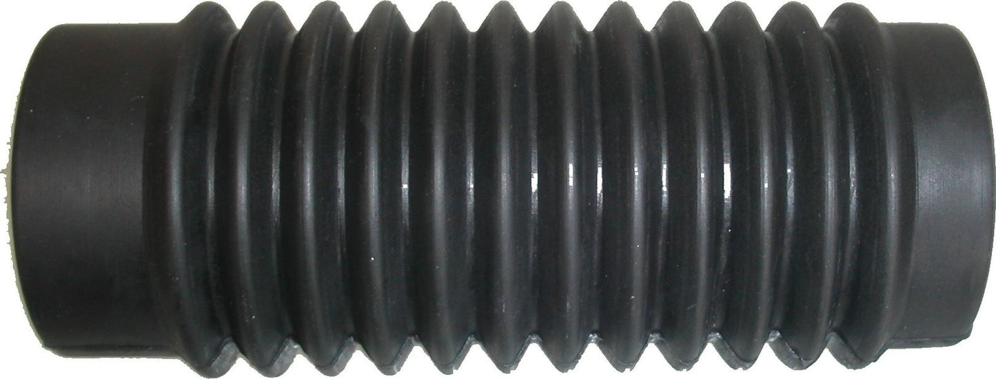 Fork Gaitors British Black 180mm Long Top 50mm Bottom 50mm (Pair)