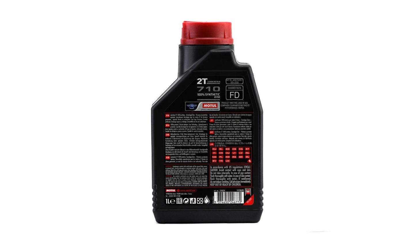 Motul 710 2T 100% Synthetic 1 Litres