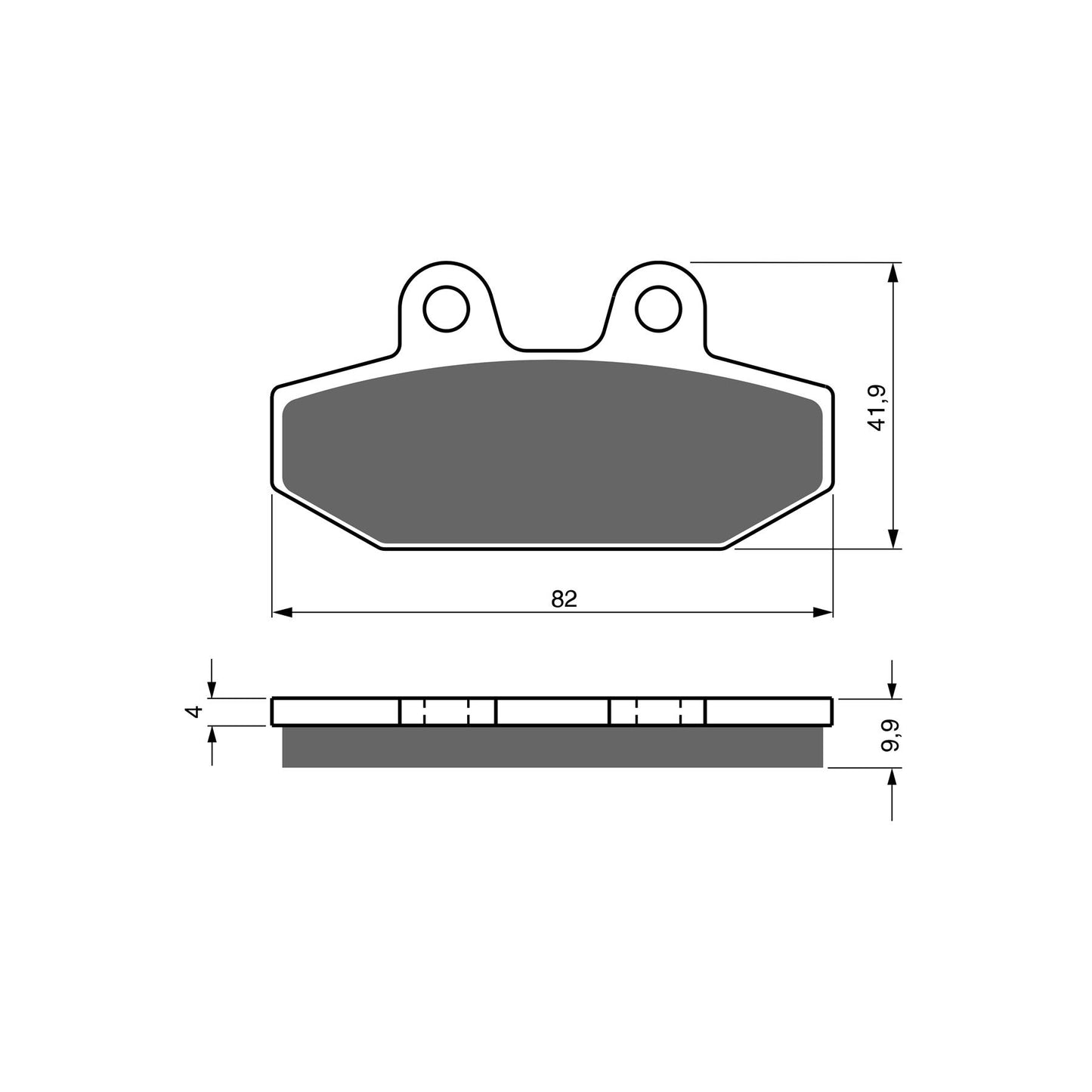 Goldfren Brake Pads AD395 Harley Davidson 1750 & 1870 Models 18-19 Front FA710