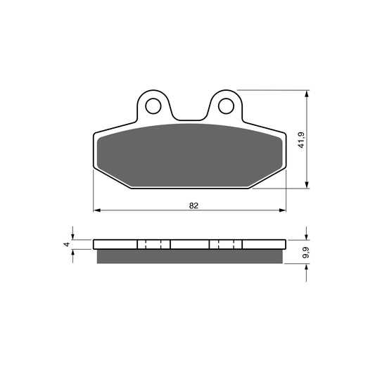 Goldfren Brake Pads AD395 Harley Davidson 1750 & 1870 Models 18-19 Front FA710