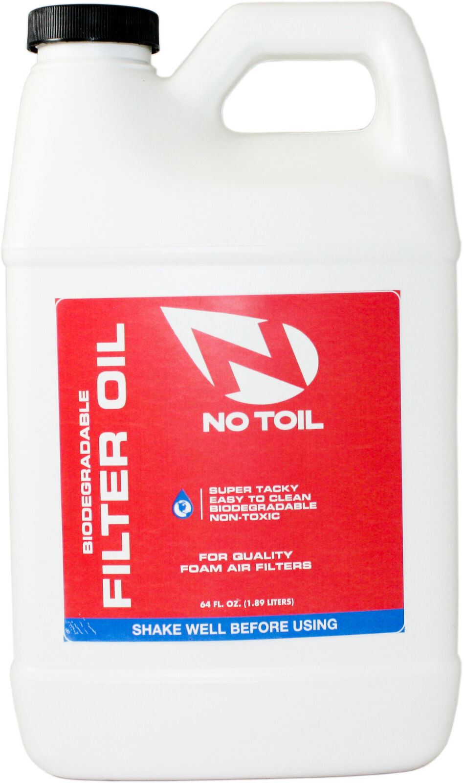 No Toil Air Filter Oil Biodegradable For Motorcross Off Road MX Bike 1.89 Litres