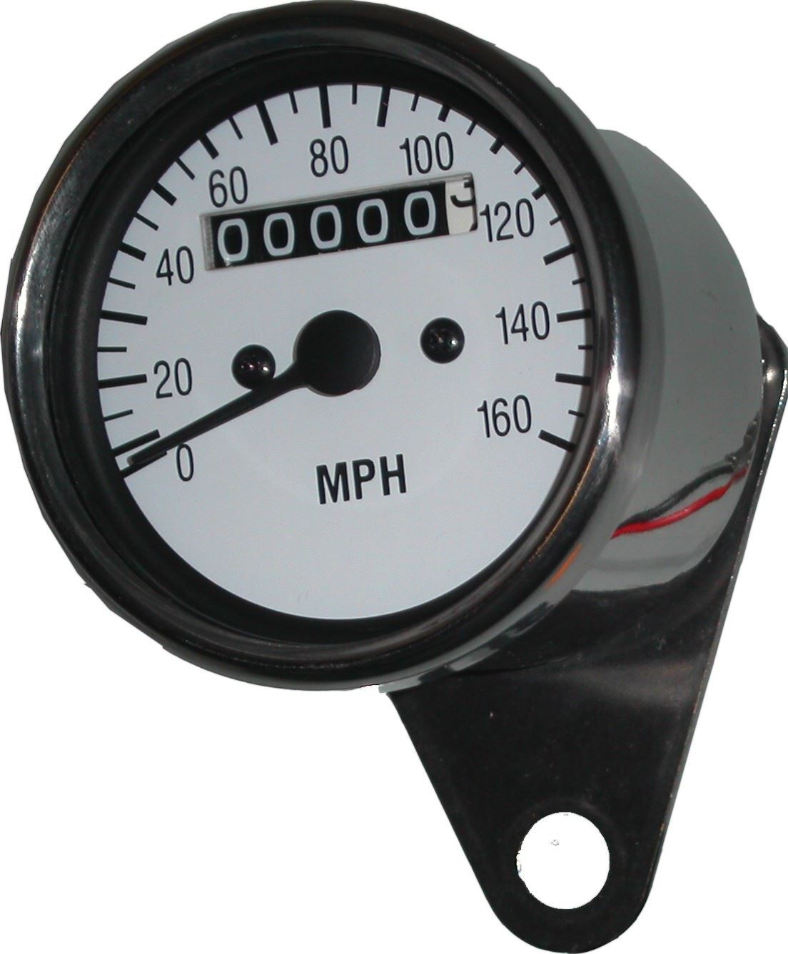 Speedo 60mm 2:1 MPH White face & luminous lighting