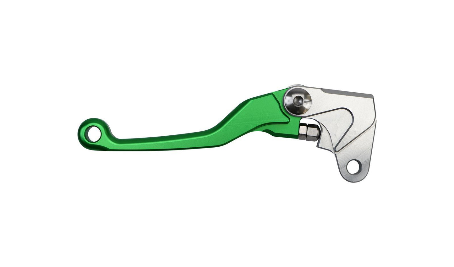 Snapback Clutch Green Lever fits Yamaha YZ250FX 15-19, YZ450FX 16-18, WR250F 05-18, WR450F 05-18, Kawasaki KLX450R 08-15