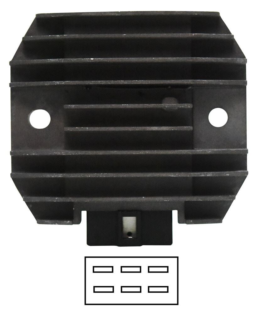 Regulator/Rectifier Kawasaki ZZR,ZL,GPX600 6 Pins SH650A-12 (Each)