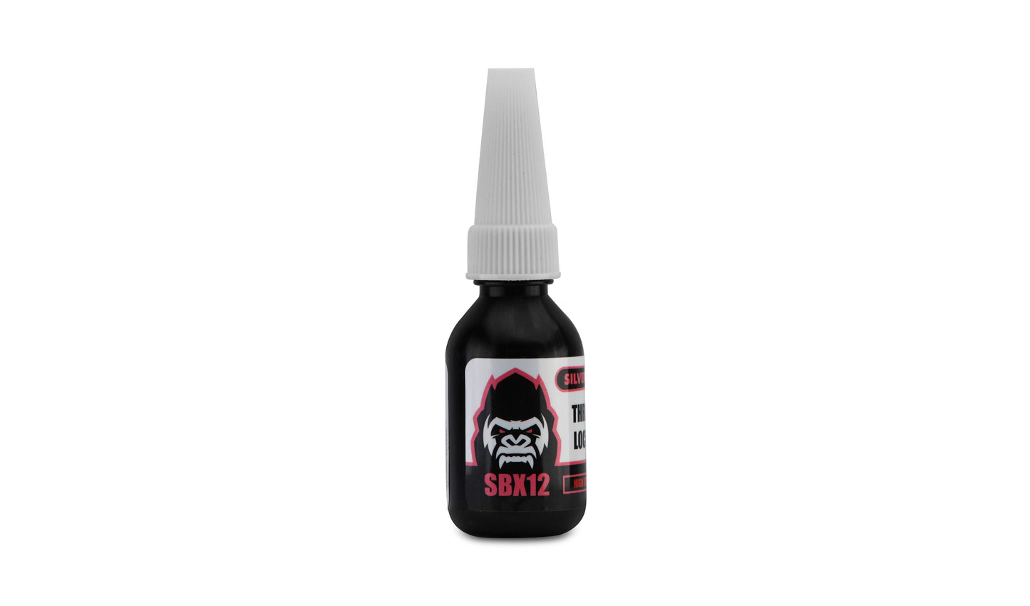 Silverback SBX12 Thread Locker Red High Strength 10ml