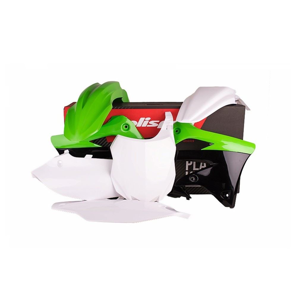 POLISPORT PLASTIC KIT  KAWASAKI KX450F 2013-2015, OEM 13-14